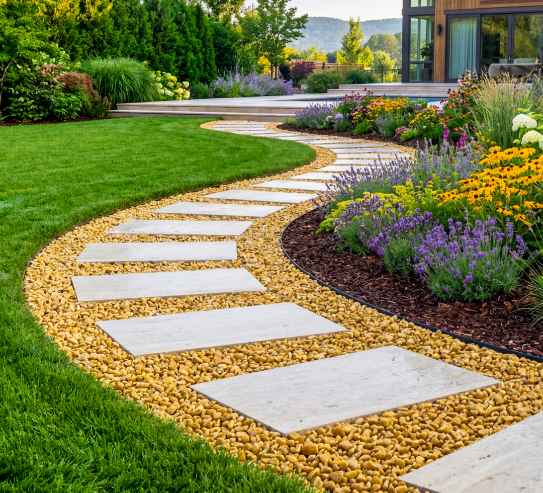 EcoLock HD landscape adhesive - ready to use mulch glue for homeowners